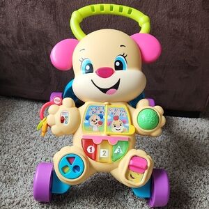 Fisher-Price Colorful Puppy Activity Walker